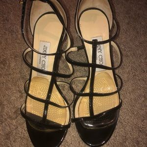 Jimmy shoes sandals - size 6 US - 36 EU - black
